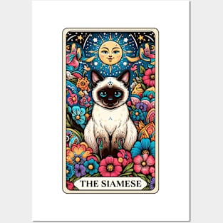 Siamese Cat Tarot Card Posters and Art